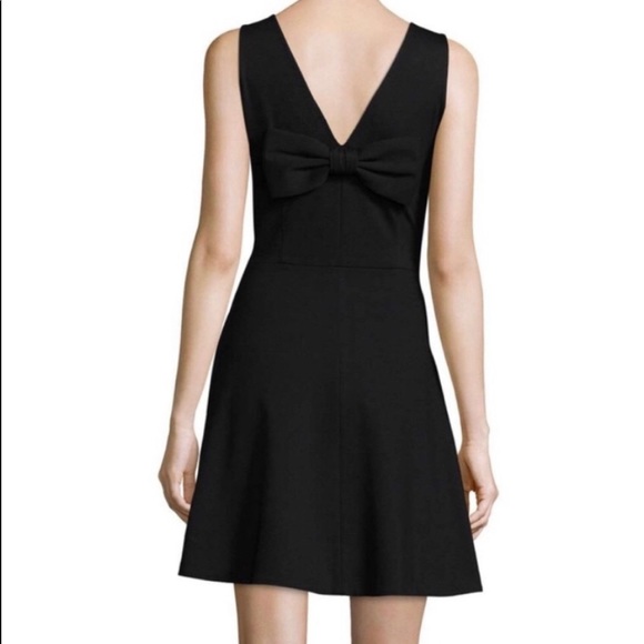 Kate Spade Fit and Flare Bow in Back CLASSIC Dress